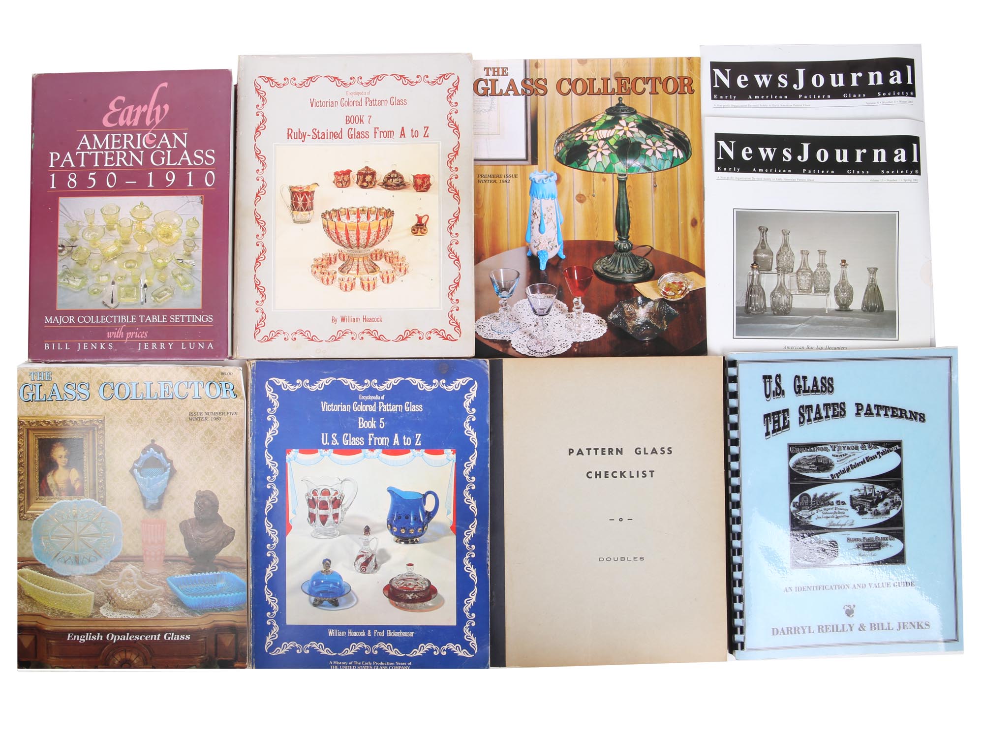 PATTERN GLASS COLLECTING BOOKS AND PUBLICATIONS PIC-0